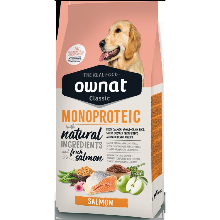 OWNAT perro adulto Classic monoproteico salmon