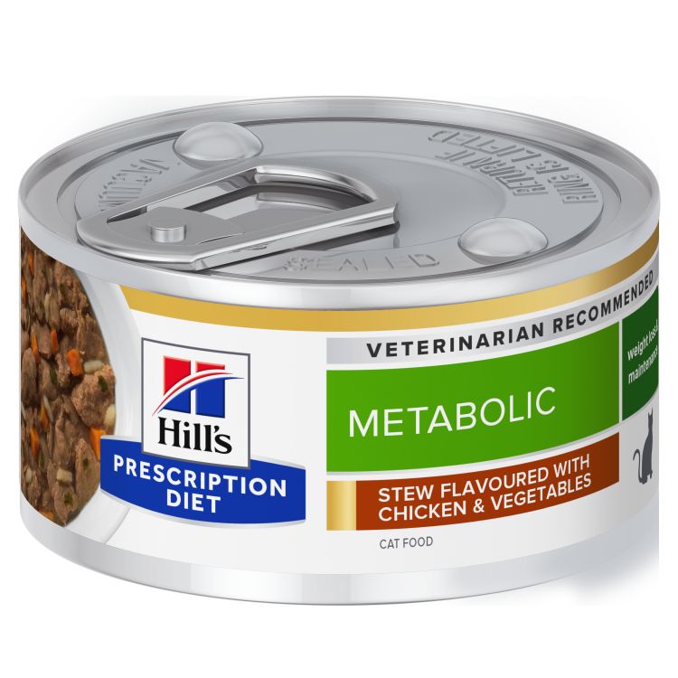 HILLS PD gato adulto Metabolic estofado lata 82 gr