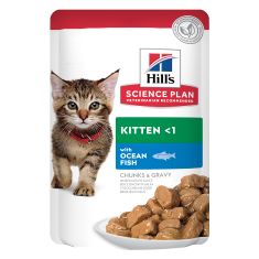HILLS SP gato kitten pescado 85 gr