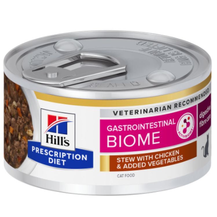 HILLS PD gato adulto Gastro Biome estofado lata 82 gr
