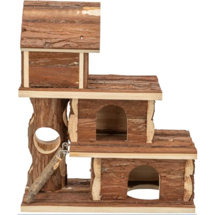 TRIXIE roedor casita Tammo madera 25x30x12 cm