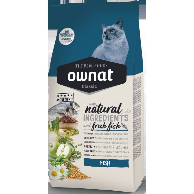 OWNAT gato adulto Classic pescado