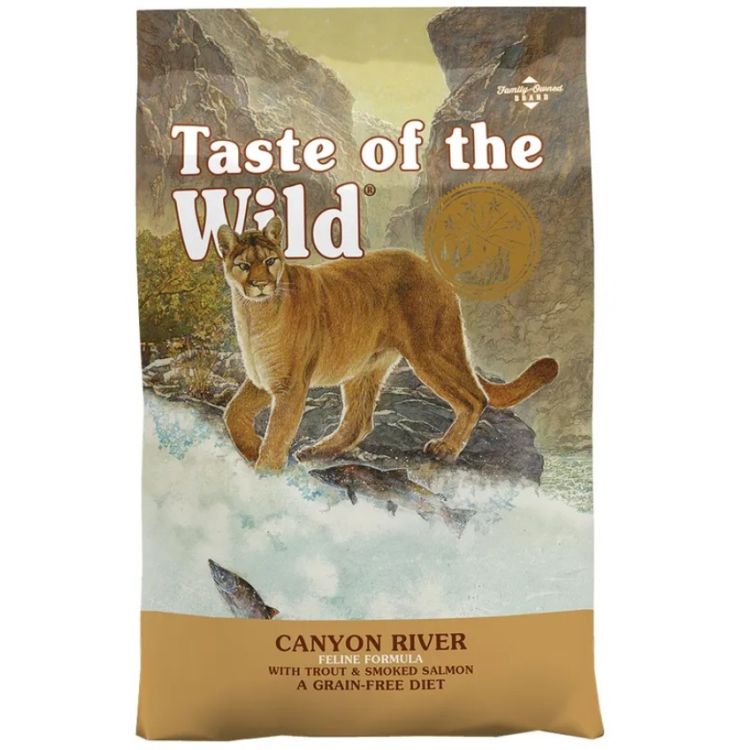 TASTE OF THE WILD gato adulto Canyon river trucha