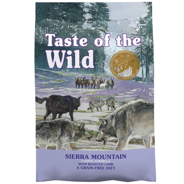 TASTE OF THE WILD perro adulto Sierra mountain cordero
