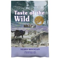 TASTE OF THE WILD perro adulto Sierra mountain cordero