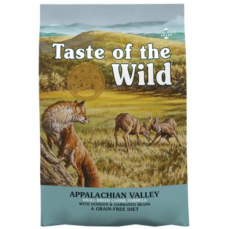 TASTE OF THE WILD perro adulto Appalachian valley small breed venado