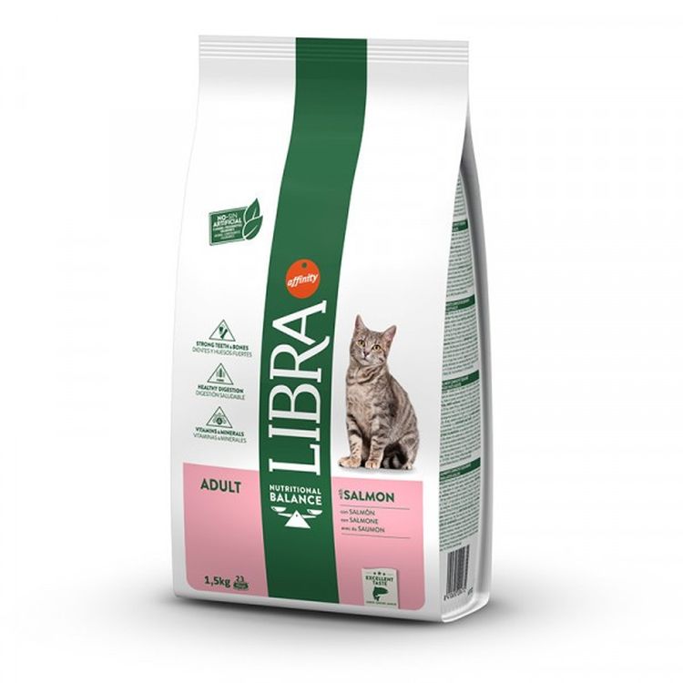 LIBRA gato adulto salmon 1,5 kg