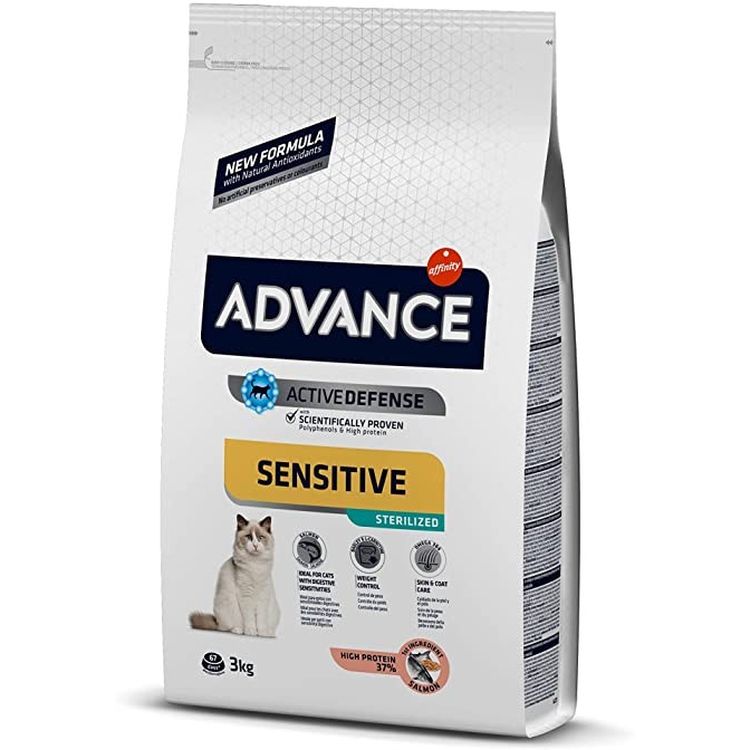 ADVANCE gato adulto esterilizado salmon