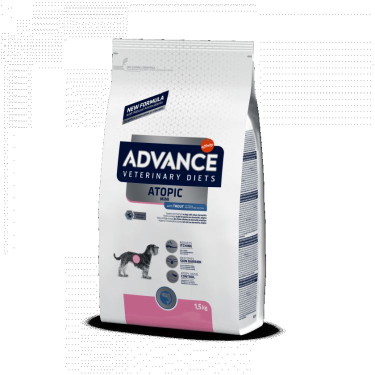 ADVANCE perro adulto dieta atopic mini