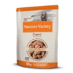 NATURES VARIETY perro adulto medium maxi Original pollo pouch