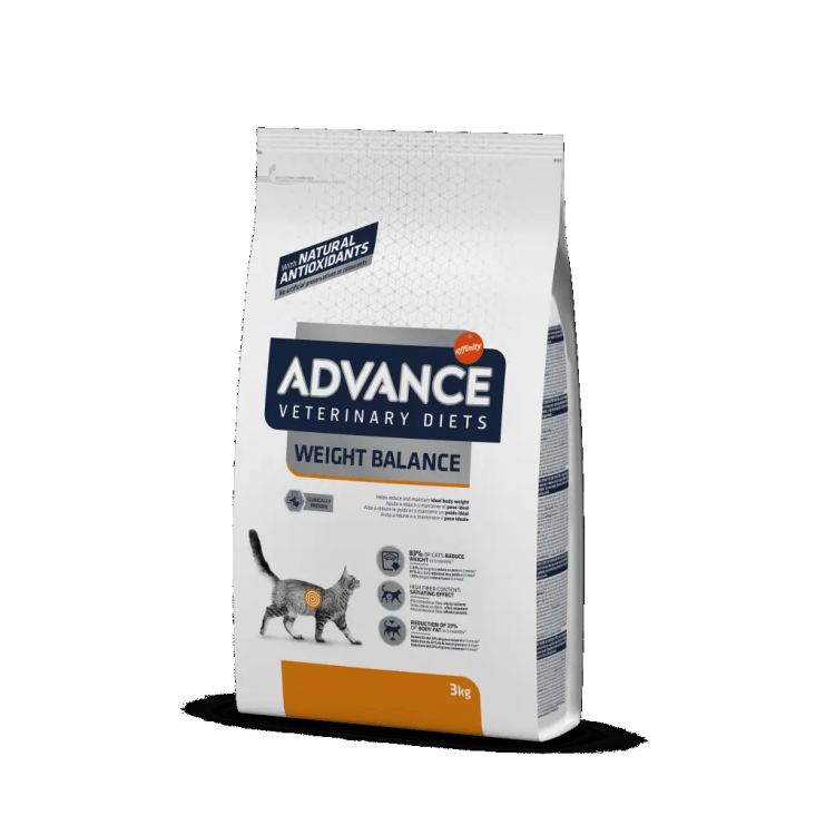 ADVANCE gato adulto dieta weight balance 1.5 kg