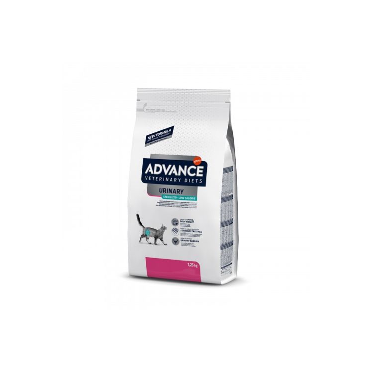 ADVANCE gato adulto dieta esterilizado urinary low calorie