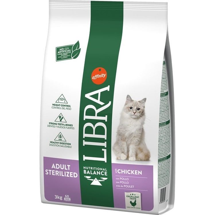 LIBRA gato adulto esterilizado