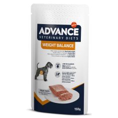 ADVANCE perro adulto dieta weight balance pouch 150 gr