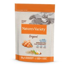 NATURES VARIETY gato adulto esterilizado Original salmon 300 gr