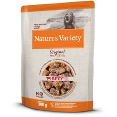 NATURES VARIETY perro adulto medium maxi Original ternera pouch 300 gr