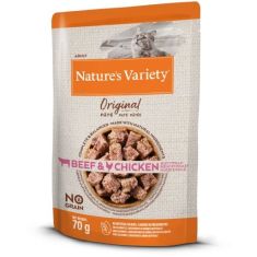 NATURES VARIETY gato adulto Original ternera pollo pouch 70 g