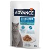 ADVANCE gato adulto esterilizado bacalao pouch 85 gr