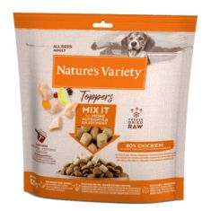 NATURES VARIETY perro snack Toppers pollo