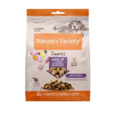 NATURES VARIETY perro snack Toppers pavo 40 gr