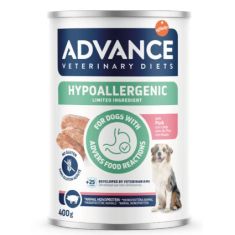 ADVANCE perro adulto dieta hypoallergenic cerdo lata 400 gr