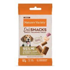 NATURES VARIETY perro snack Deli pollo 50 gr