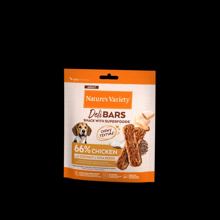 NATURES VARIETY perro snack delibars 70 gr