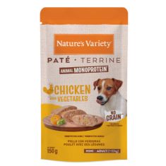 NATURES VARIETY perro adulto mini bocaditos salsa pouch 100 gr