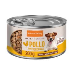 NATURES VARIETY perro adulto mini pate lata 200 gr