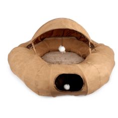 AFP gato donut y tunel marron