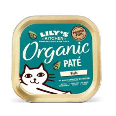 LILY'S KITCHEN gato adulto Organic fish dinner tarrina 85 gr