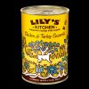 LILY'S KITCHEN perro adulto Chicken, turkey casserole lata 4