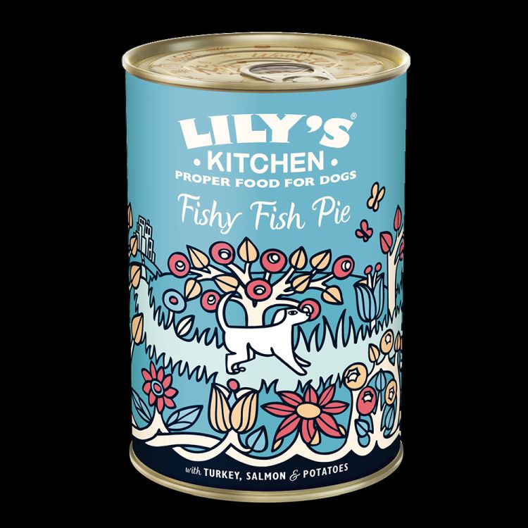 LILY'S KITCHEN perro adulto Fishy fish pie lata 400 gr