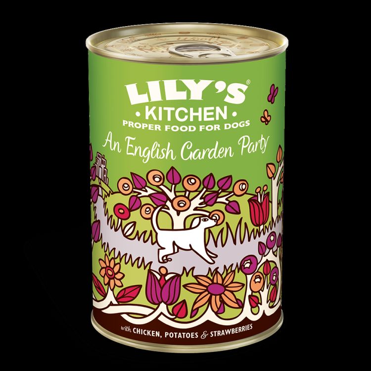 LILY'S KITCHEN perro adulto English garden party lata 400 gr