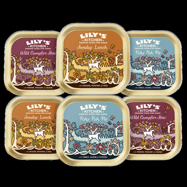 LILY'S KITCHEN perro adulto Grain free dinner tarrina 6x150 gr