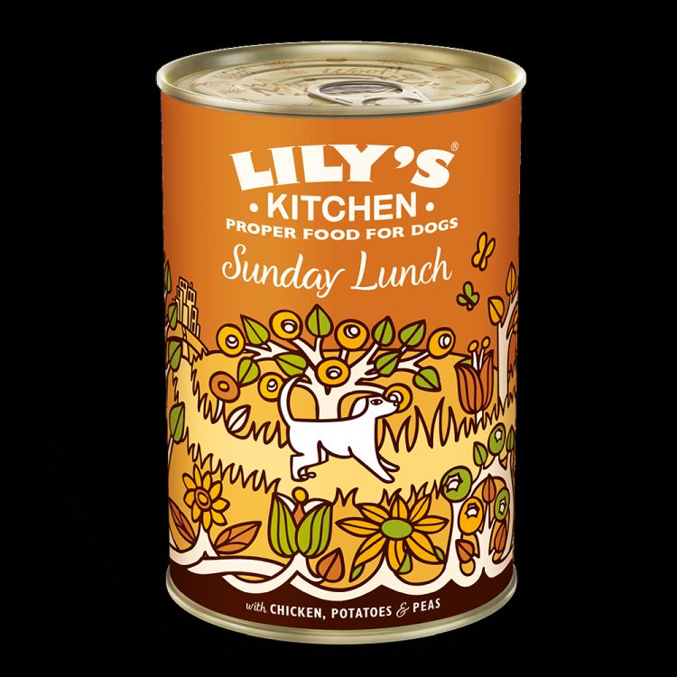 LILY'S KITCHEN perro adulto Sunday lunch lata 400 gr