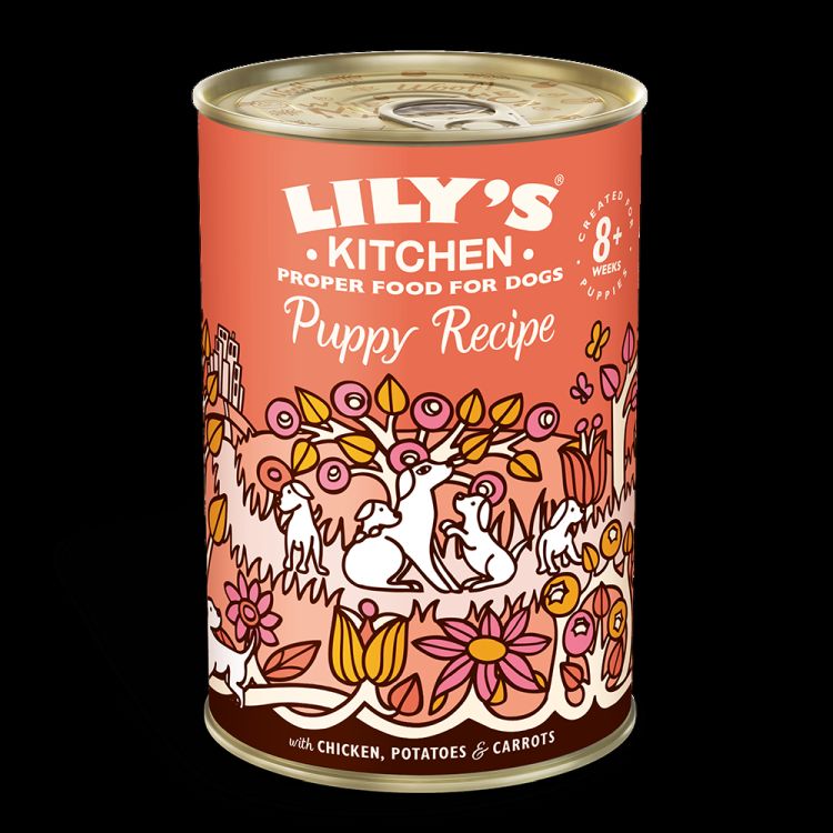 LILY'S KITCHEN perro puppy Recipe lata 400 gr