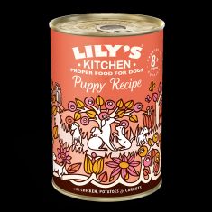LILY'S KITCHEN perro puppy Recipe lata 400 gr