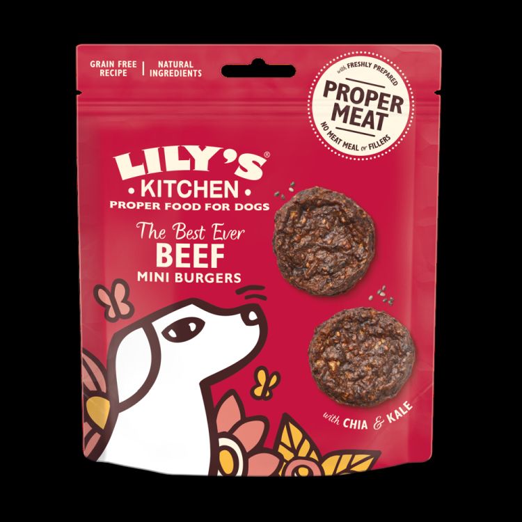 LILY'S KITCHEN perro snack mini burguers 70 gr