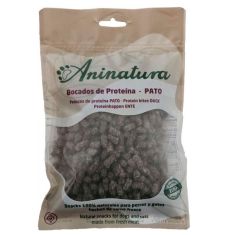 ANINATURA perro snack bocados de proteína pato 250 gr