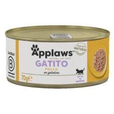 APPLAWS gato kitten pechuga de pollo lata