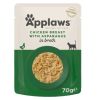 APPLAWS gato adulto pollo y esparragos pouch 70 gr