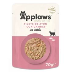 APPLAWS gato adulto atun y gambas del pacifico pouch