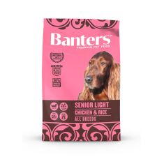 BANTERS perro senior light pollo