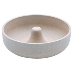 ICA Comedero cerámica beige