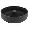 ICA comedero cerámica negro 14cm