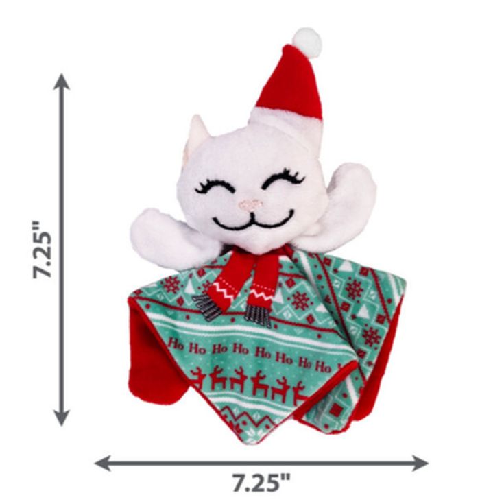 KONG gato juguete Holiday crackles Santa kitty