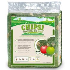 CHIPSI roedores heno sunshine bio manzana 600 gr