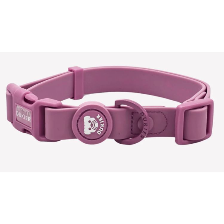DUKIER perro collar waterproof malva