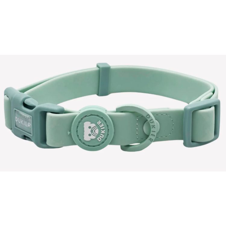 DUKIER perro collar waterproof pistacho